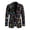 Colorful Math, variant on Casual Blazer Suit Jacket for Men Tropical Hibiscus Leaves Plumeria Regular Fit Sport Coat with 2 Side Pockets One Button Long Sleeve Sportcoat,S