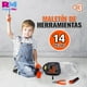 thumbnail image 2 of Juguete Maletín De Herramientas 14 Pzs Set De Construcción naranja Grande, 2 of 5
