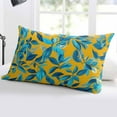 thumbnail image 5 of Country Leaf Throw Pillow Cover 12 x 20 Inch Decorative Pillow Cover Botanical Pastoral Plant Country Lumbar Pillowcase Seasonal Rectangle Cushion Case for Couch Sofa Bed Living Room, 5 of 7