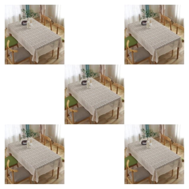 Mantel de ganchillo de algodón Yuarrent 140 x 160 CM