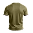 thumbnail image 4 of LNZGNM 9/11 Memorial T-shirts for Men Short Sleeve Crew Neck Anniversary Casual Soft with Wrinkle Free Top Easy Comfort Look,Army Green(XXXL), 4 of 4