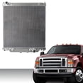 thumbnail image 3 of G-Plus Aluminum Racing Radiator Fit for Ford Diesel Powerstroke F250 F350 F450 2003-2007, 3 of 5