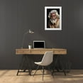 thumbnail image 3 of Perovich, Irene 13x18 White Modern Wood Framed Museum Art Print Titled - An Intense Expression, 3 of 4