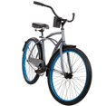 thumbnail image 3 of Huffy Men's Good Vibrations 26 in Cruiser Bike, Shiny Grey, 3 of 11