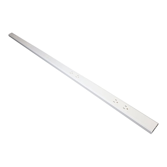 Legrand Prewired Raceway,5 Outlets,Polyester NM20GB512