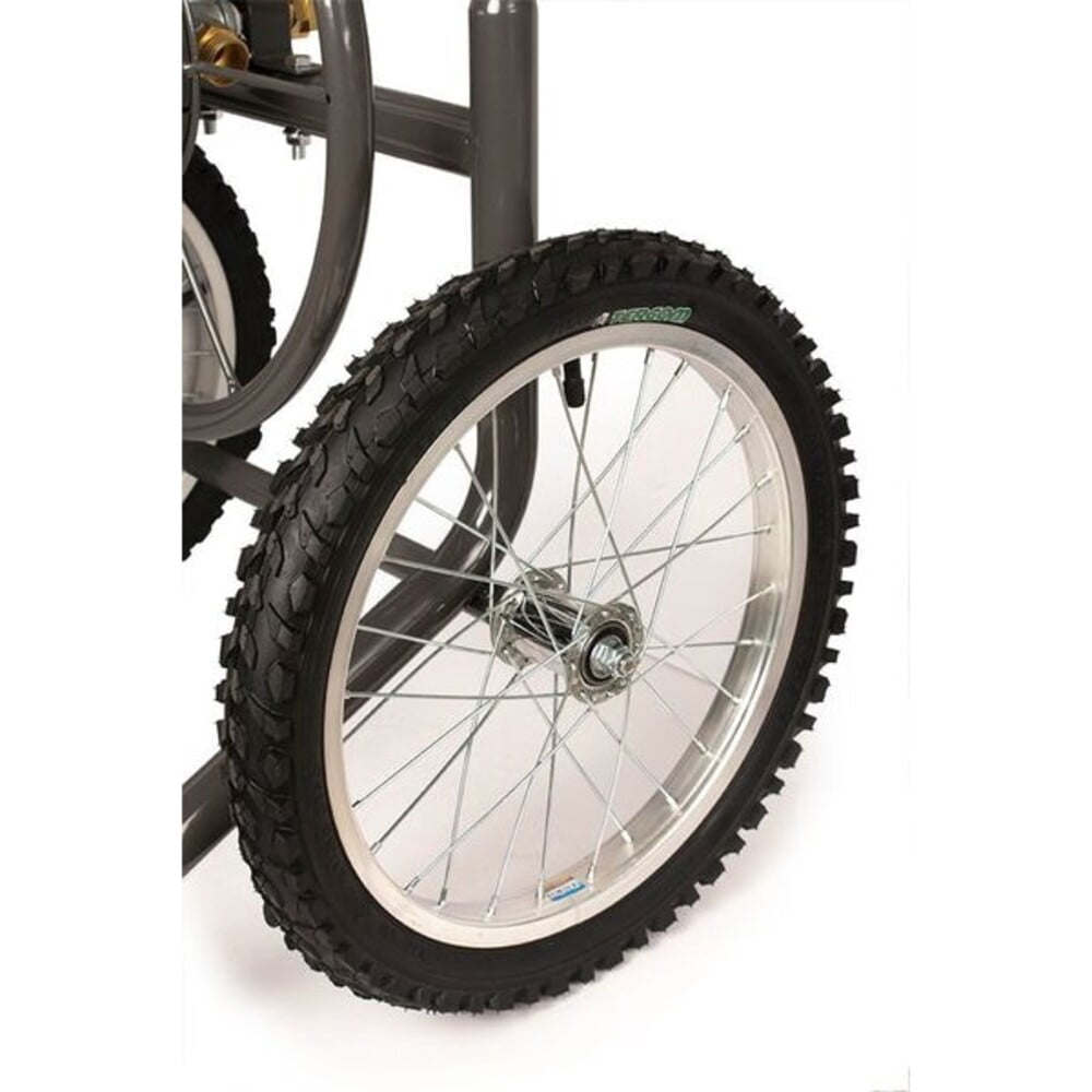 Liberty Garden 880 2 Wheel 300 Foot Steel Frame Water Hose Reel Cart with Basket