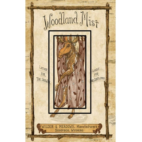 Woodland Mist Single Rocker SwitchStix Peel and Stick Art Deco Switch Plate Cover Applique Washable Heat/Steam/Water-Resistant - 1 unit