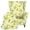 Lemon Flower Leaves, variant on Jiueut Blue Toile De Jouy Boat Print Wingback Chair Covers 2 Piece Stretch Wing Chair Cover Sofa Cover Armchair Slipcover Non Slip Furniture Protector for Living Room Bedroom Hotel