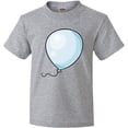 thumbnail image 3 of Inktastic Blue Balloon Youth T-Shirt, 3 of 5