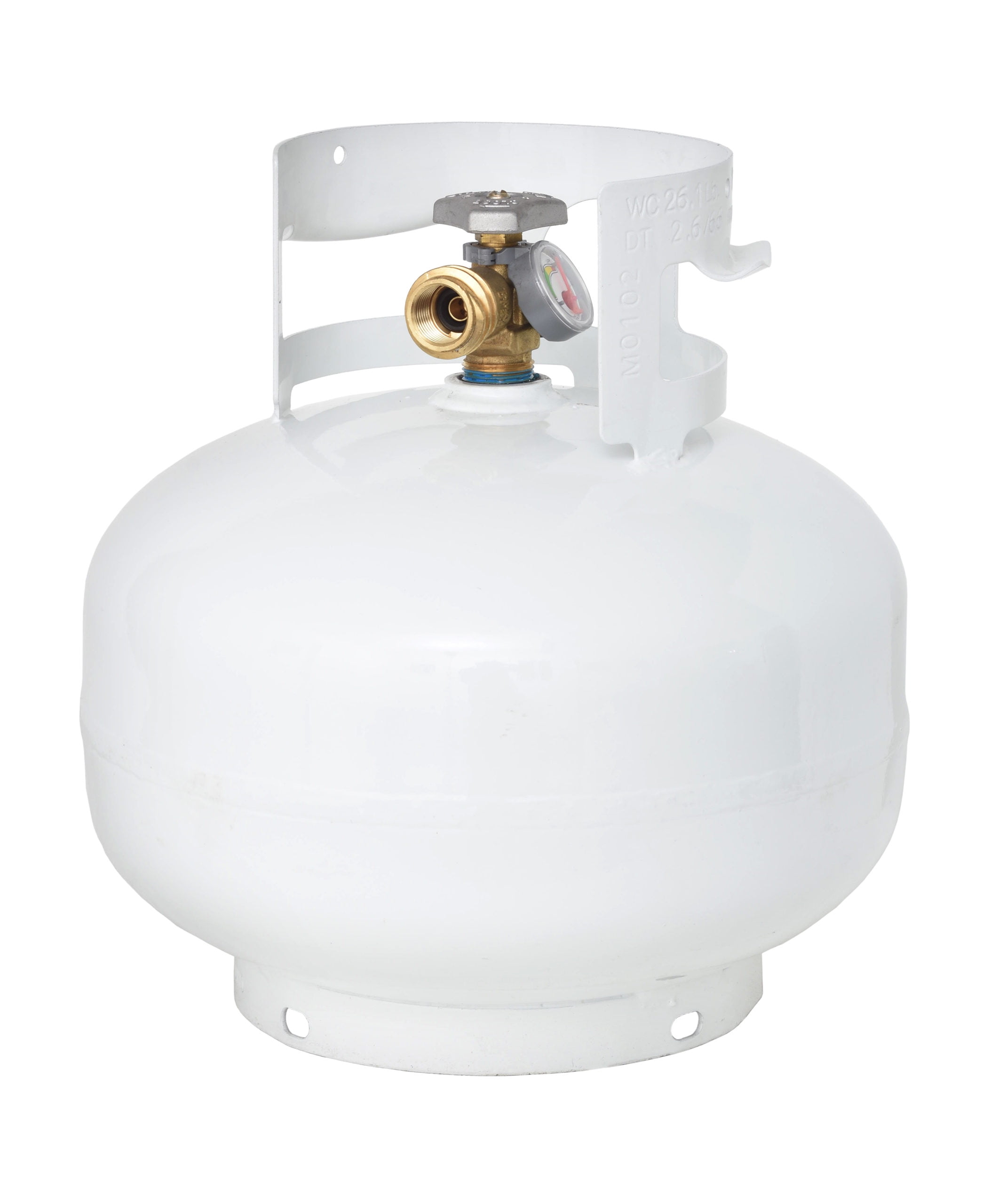 NEW 11 LB Pound Steel Propane Tank Refillable Cylinder with OPD Valve 
