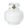 thumbnail image 3 of Flame King 11 lb Squatty Steel Refillable Propane Cylinder with OPD Valve & Built in Gauge, 3 of 8