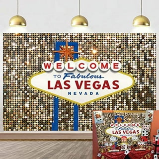 Vinyl Wall Decal Casino Design Gambling Poker Welcome Las Vegas