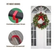 thumbnail image 5 of Xihbxyly Colgador de Puerta Navideño, Gancho de Copo de Nieve de Hierro, Adornos para Calcetines y Regalos, Decoración para Puerta Delantera o Trasera, Encanto Festivo, Fácil de Instalar, Juego de 1, 5 of 5