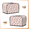 thumbnail image 3 of Haiem Dachshund Dog Puppy Print Toaster Covers 2 Slice Wide Slot,Bread Dust Cover & Fingerprint Protection,Bread Machine Cover,Appliance Covers, 3 of 7