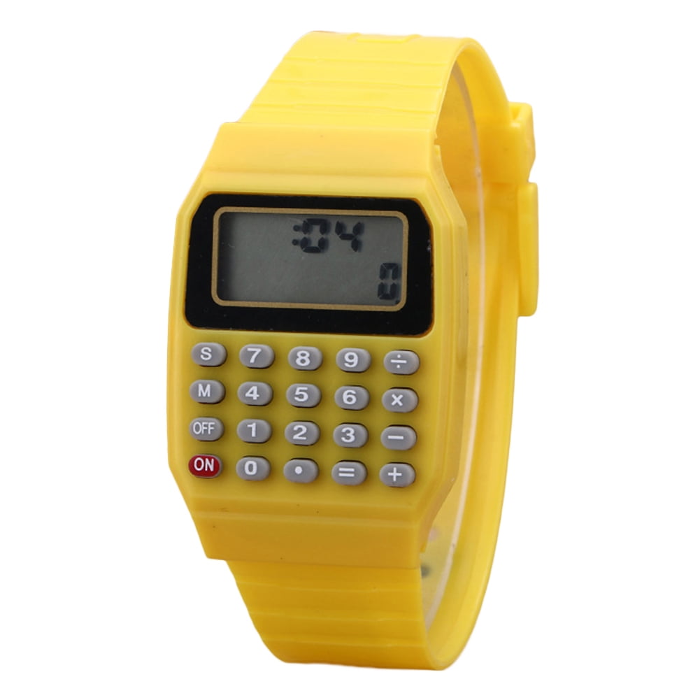 Kids calculator best sale watch