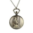 thumbnail image 1 of Up to 65% Off Personalized Pattern Steampunk Vintage Quartz Roman Numerals Pocket Watch Necklace Rings Earring Jewelry on Clearance, 1 of 2