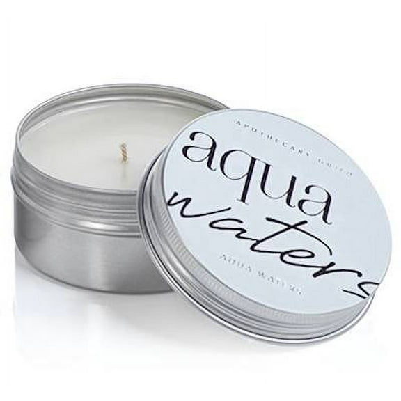Aqua Waters Zodax Apothecary Guild Scented Tin Candle