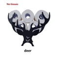 thumbnail image 2 of Toilet Paper Holder Iron Animal Paper Roll Rack Decoration Bathroom Tissue Stand, Pattern 4, 2 of 8