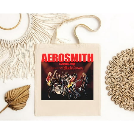 vintage TBag perfect for everyday wear  sports  and more  Aerosmith Farewell Tour 2023 Tote Bag  Aerosmith Peace Out Tour Bag  Aerosmith Band Bag  Aerosmith Concert Bag  Aerosmith Vintage Bag-TH10688