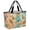 Blue, Pink, Yellow, variant on Summer Surfboard Beach Bag for Women, Large Breathable Mesh Beach Tote Bag, Tropical Pineapple Palm Flower Colorful Stripes Sandproof Lightweight Travel Bags for Vacation Picnic Swimming Pool