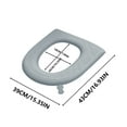 thumbnail image 4 of High Foam Washable Toilet Seat Cushion for Household Use with Anti-Slip Design, Reusable Portable Cover, Suitable for All Seasons in Bathroom, 4 of 5