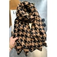 thumbnail image 1 of Nvzi Bufanda larga tipo manta, gruesa, de gran tamaño, para invierno y otoño, cálida, bufandas grandes a cuadros, chal, regalo para mujer, A, 1 of 2