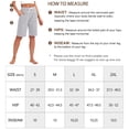 thumbnail image 5 of SPECIAL MAGIC Women’s Cotton Bermuda Sweat Shorts 10" Knee-Length Athletic Shorts with Pockets for Workout Lounge Sports, 5 of 7