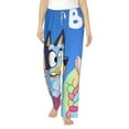 thumbnail image 2 of Lsque Bluey Print Women's Pajama Pants, Lounge Pant - Comfortable Home Wear,Elastic Waistband, Stylish Design-Large, 2 of 9