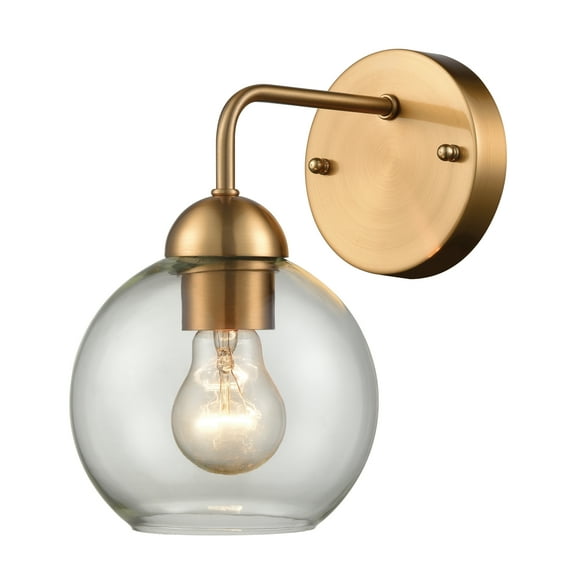 CN280175-Elk Home-Astoria - One Light Wall Sconce-Satin Gold Finish