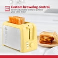 thumbnail image 3 of Holstein Housewares 2-Slice Wide Slot Toaster with Defrost and Reheat Function, Yellow, 3 of 10