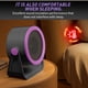 thumbnail image 2 of WubioA Upgraded Electric Space Heater Garage Hot Air Fan Portable for Home Office Room-Purple Space Heater, 2 of 23