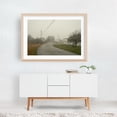 thumbnail image 5 of Foggy Road, Beals Island - Beals Maine Photography Rural Foggy Farmhouse Coastal Landscape Scenic Minimalist Oak Framed Wall Art Print 5 x 7 inches, 5 of 6
