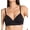 Black, variant on Women's Maidenform DM2501 Barely There Full Coverage Wireless Bra (Black 2XL)