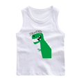 thumbnail image 1 of RXIRUCGD 2025 Vêtements d'Été pour Enfants Chemise de Base Col Rond Sans Manches pour Garçons, 1 of 2