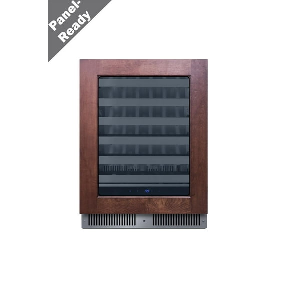 Summit Sdhw2442pnr 24" Wide 33 Bottle Capacity Panel Ready Built-In / Free Standing Wine