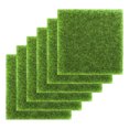 thumbnail image 3 of MasteelfCA 6pcs Artificial Lawn Simulation Grass Micro Landscape Adornment (Green), 3 of 8