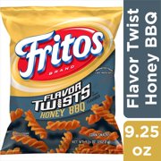 Fritos Honey BBQ Flavor Twists Corn Chips, 9.25 oz (Package May Vary)