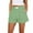 Green, variant on Yuzhih Women's Sweat Shorts Summer Elastic Waisted Shorts with Pocket Loose Athletic Lounge Casual Running Bottoms