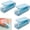 3Pcs-Blue, variant on 2026 NEW Portable Mini Sealing Machine, Mini Bag Sealer 2 in 1 Sealer and Cutter Handheld Heat Vacuum Sealer Portable Resealer Machine for Bags Food Storage Snacks Freshness (Blue, 1/2 Pack)