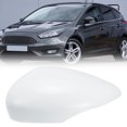 thumbnail image 2 of for White Left Side Car Side Door Wing Mirror Cover Rear View Mirror Cap ford Fiesta MK7 2008-2017, 2 of 6