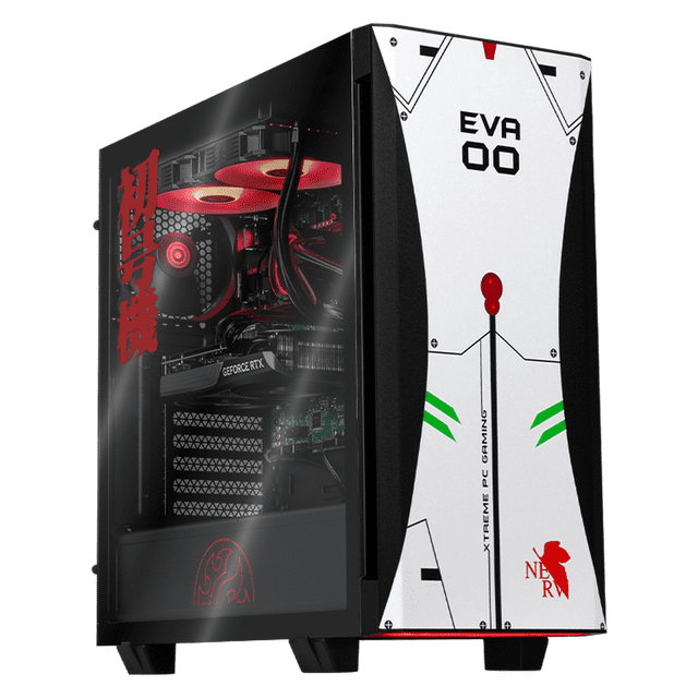Xtreme PC Gaming Geforce RTX 4070 Intel Core I9 12900KF 32GB SSD 1TB WIFI Evangelion 00 Black negro