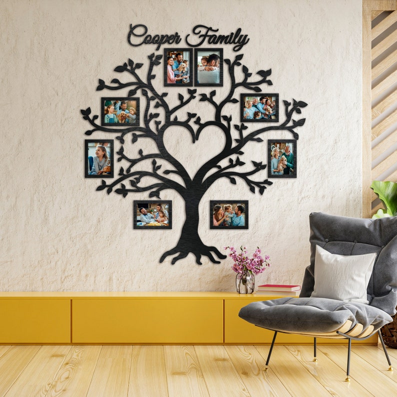 Personalized Family Tree Decal Nursery Tree Wall Deca vrogue.co
