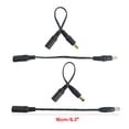 thumbnail image 3 of Qisuw 5V 9V 12V DC5.5*2.1mm Female to 5 Types DC Male Connector Adapter Cable Cord, 3 of 15