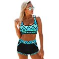 thumbnail image 1 of Bikini de dos piezas SSuperp cintura alta push up playa 3 XL, 1 of 5