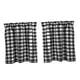 thumbnail image 4 of Niveles de ventana, cortinas, cenefas para celosía de cocina, bolsillo , medio nivel para habitación de , dormitorio 74x61cm 2 Panle Macarena Ventana de cortina semi transparente, 4 of 8