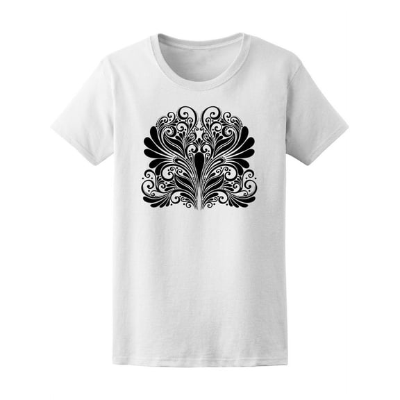 Abstract Paisley Mandala T-Shirt Women -Image by Shutterstock, Female Medium