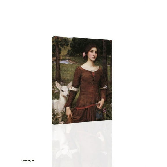 The Lady Claire - CANVAS OR PRINT WALL ART