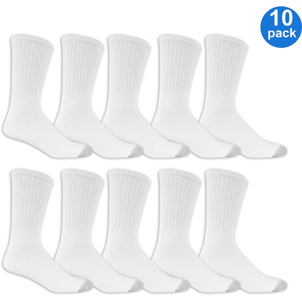 Athletic Works Men's Tube Socks 10 Pack
