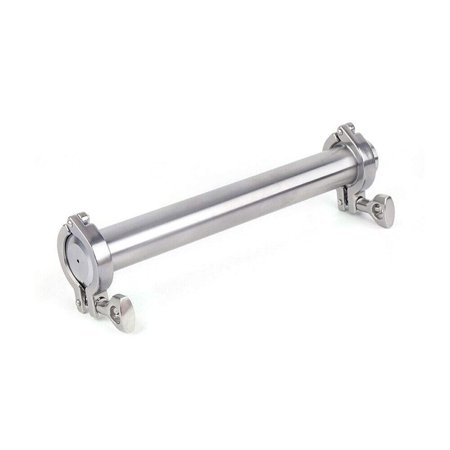 Fichiouy Natural Plant Oil Extraction Tube 12" Stainless Steel Open Blast Extractor Set