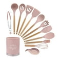 thumbnail image 1 of 13PCS Cooking Utensils Kitchen Utensil Set Silicone Kitchenware Set Chef Nonstick Cookware Storage Holder Spoon Brush Spatula Food Tongs Kitchen Gadgets, 1 of 8